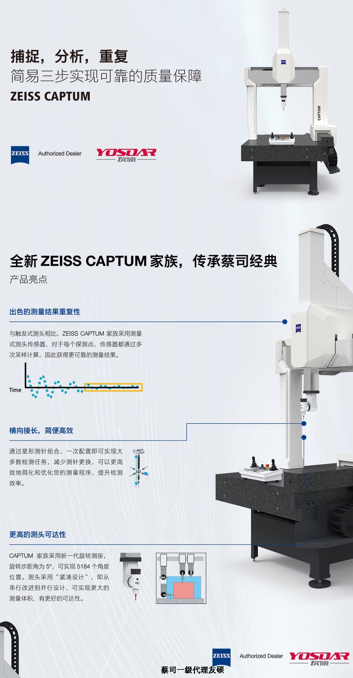 北屯蔡司三坐标CAPTUM